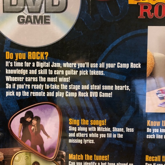 Disney Camp Rock DVD Mattel Board Game 2008 New - Picture 9 of 10